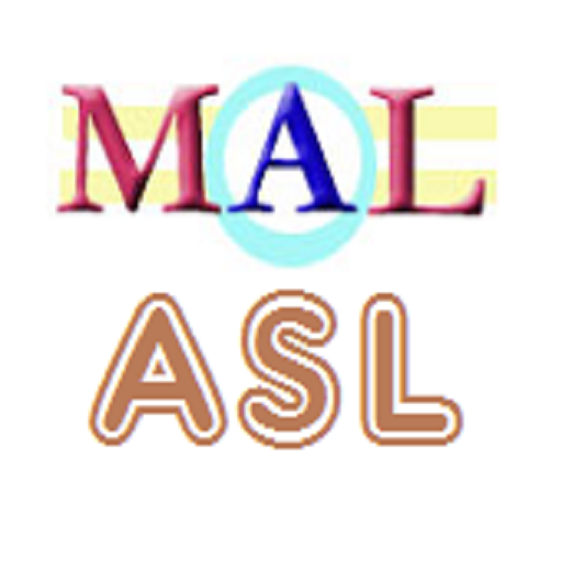 American Sign Language ASL M(A  Icon