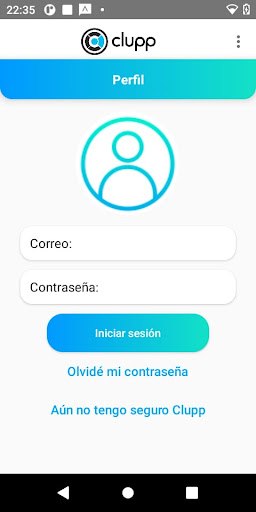 Clupp: Seguro accesible Screenshot 1 - AppWisp.com