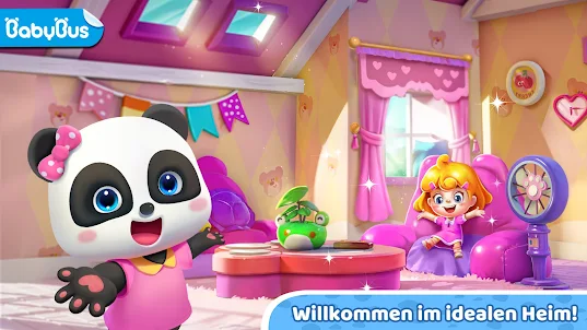 Panda Spiel: Stadt Heim