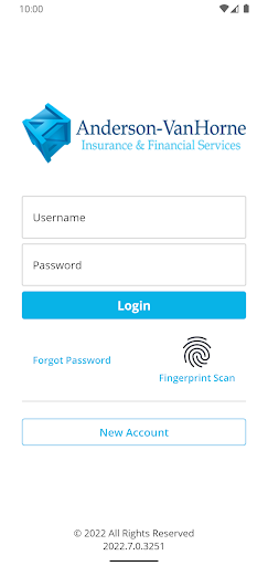 Android application Anderson-VanHorne Insurance screenshort