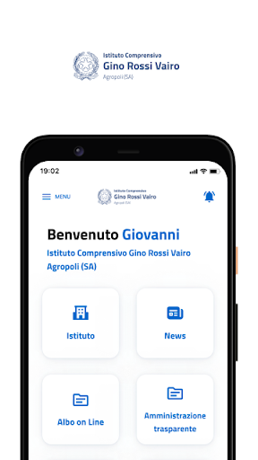 Android application I.C. Rossi Vairo screenshort