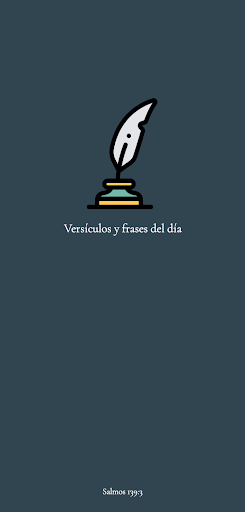 Android application Versículos del Día - Andar screenshort