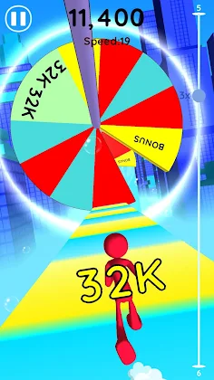 Helix Run 2048 - Screenshot 1