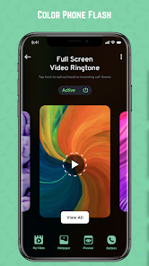 Screenshot 3 Full Screen Video Ringtone : C android