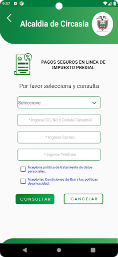 Trami App Circasia Screen 3