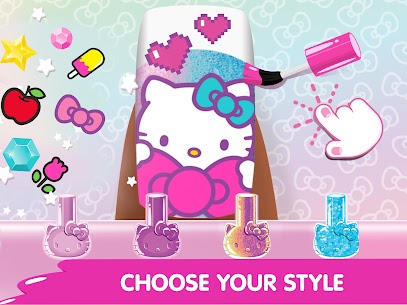 Hello Kitty Nail Salon MOD APK (Unlocked Items, No ADS) 9