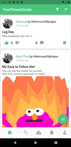 YourFitnessGuide Screen 2