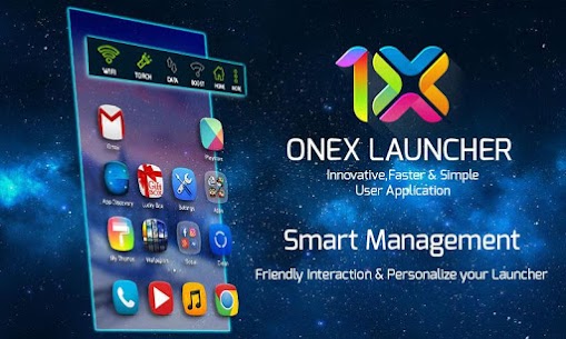 Onex Launcher – Theme, HD Wallpapers For PC installation