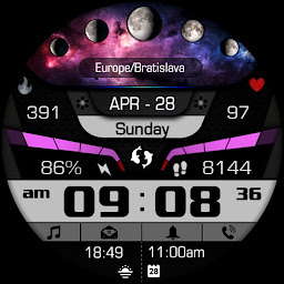 Ikonbild för Astronomy Moon Galaxy Watch 73