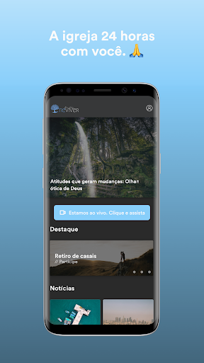 Android application Ministério Reviver screenshort