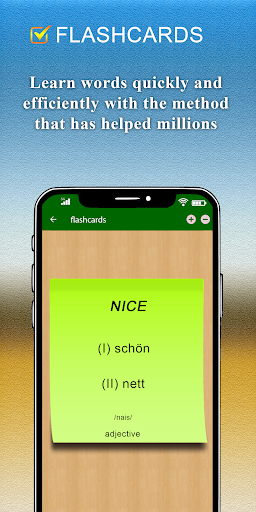 Android application 1000 words screenshort