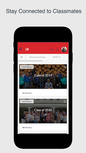 Android application Leadership NH screenshort