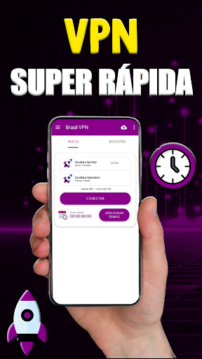Android application Brasil VPN - (SSH|SSL|WS) screenshort