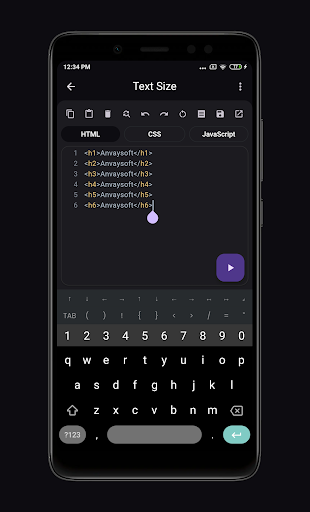 HTML Creator(Pro) Screen 2