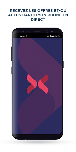 Android application Handi Lyon Rhône screenshort