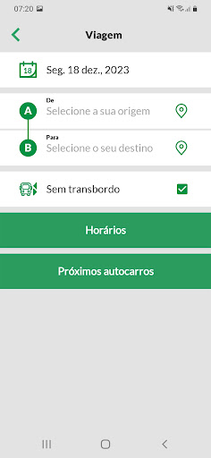 myBV Screen 2
