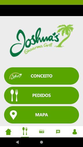 Android application Joshua’s Shoarma Grill screenshort