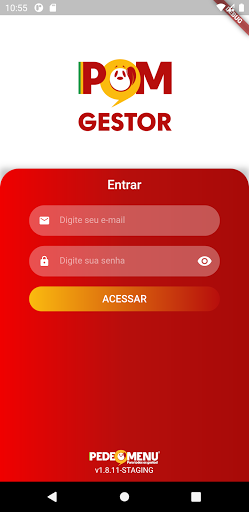 Gestor Pede o Menu Screen 3
