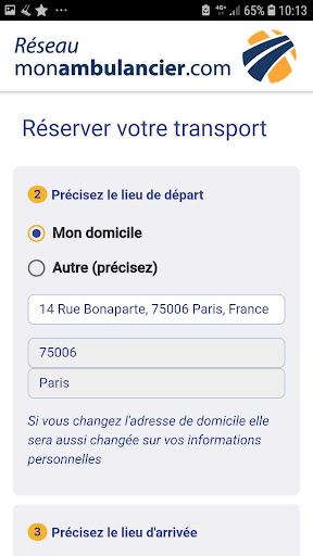Mon Ambulancier Screen 2