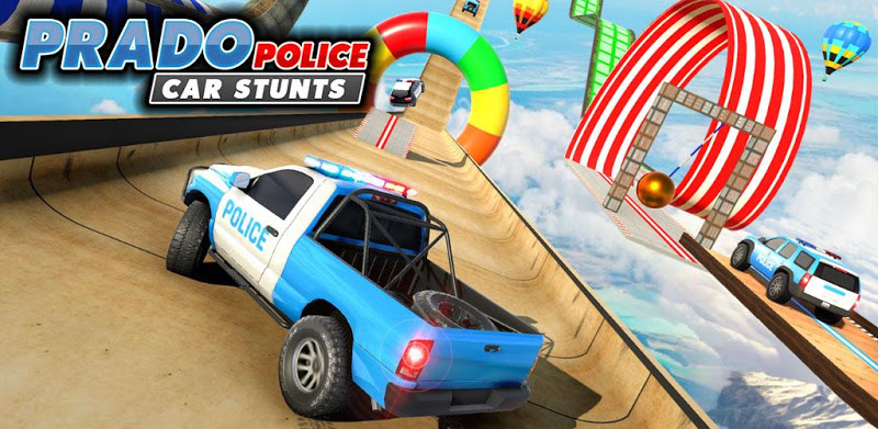 Police Prado Car Stunt Games : Mega Ramp Car Games