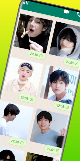 BTS Animated WA Sticker