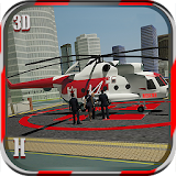 City Helicopter Ambulance Sim icon