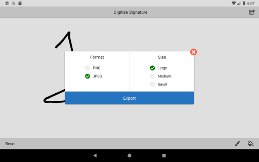 App screenshot