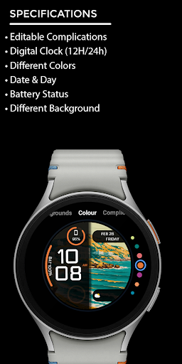 Nighty Digital 49 - watch face screenshot 9