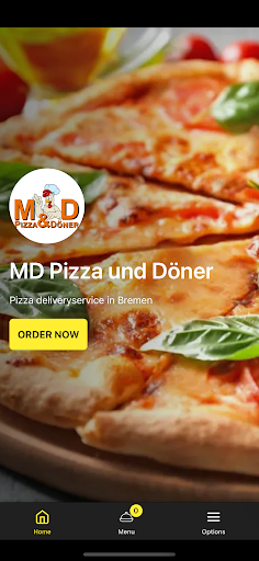 Android application MD Pizza und Döner screenshort