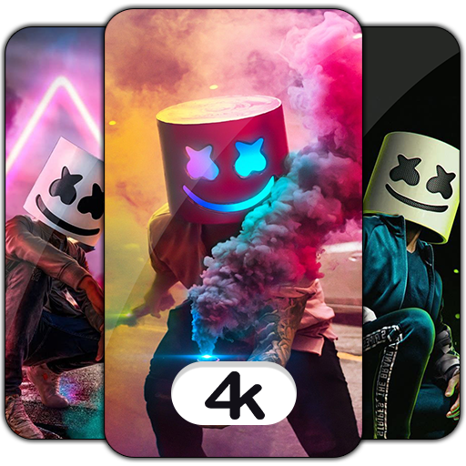 Marshmello Wallpaper HD logo