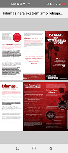 Islama nėr ekstremizmoreligija Screen 2