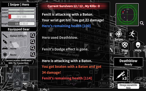 City Survival : Text Battle Royale screenshots 15
