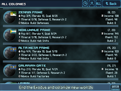 Screenshot von Star Traders 4X Empires Elite