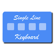 Single Line Keyboard  Icon