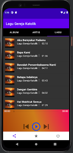 Lagu Lagu Misa Katolik Screen 3