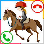 Cover Image of Télécharger Fake Call From Horse  APK