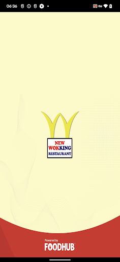 Android application New Wokking Restaurant screenshort