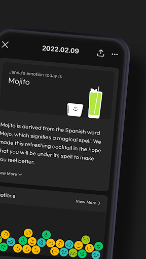 Mojitto - Daily Emoji Diary Screen 2
