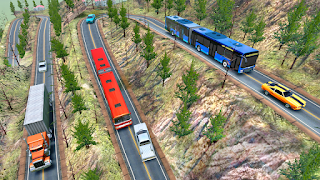Risky Road: Hilly Bus Driver - Screenshot 1