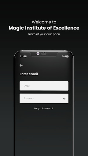Android application Magic Institute of Excellence screenshort