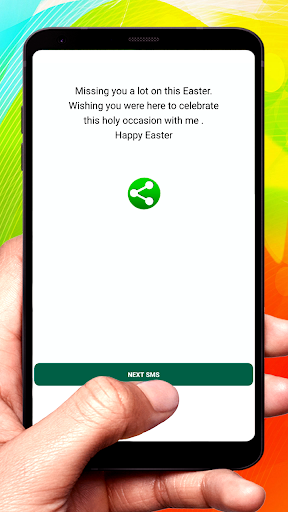 Easter SMS Text Message Screen 3