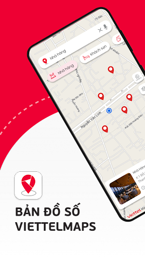 Android application Viettel Maps screenshort