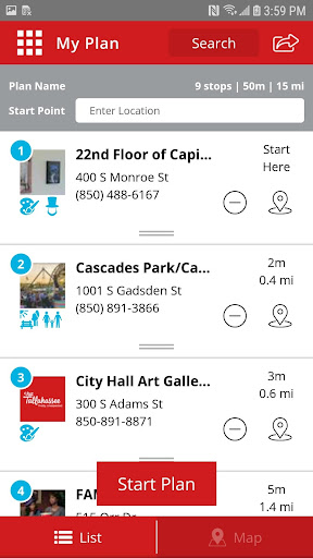 Screenshot of Visit Tallahassee!