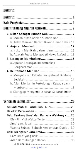 Terjemah Fathul Izar Pengantin Screen 2