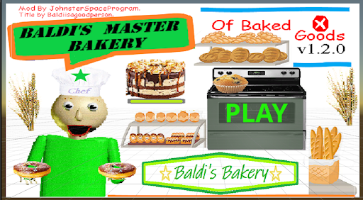 Android application Baldi Master Bakery Mod 2023 screenshort