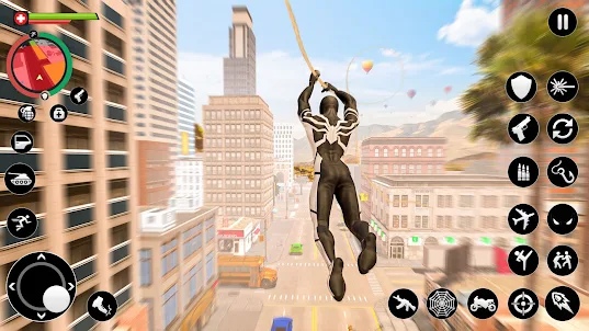 Spider Rope Fighting Hero Game