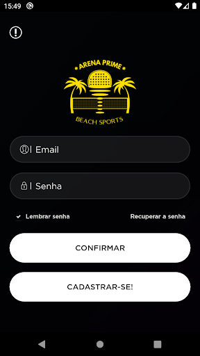 Android application Arena Prime BS screenshort
