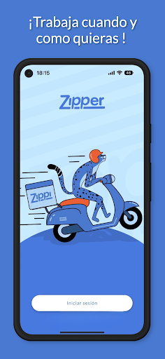 Android application Zipper screenshort