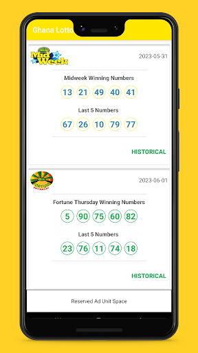 Ghana Lotto Results Screen 2