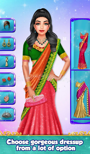 Indian Gopi Beauty Salon : Makeup Dressup Girls 1.0.2 screenshots 2